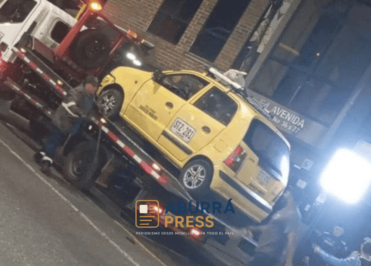 🚨 Taxista que amenazó a conductora ya fue ubicado: vehículo terminó inmovilizado en Envigado
