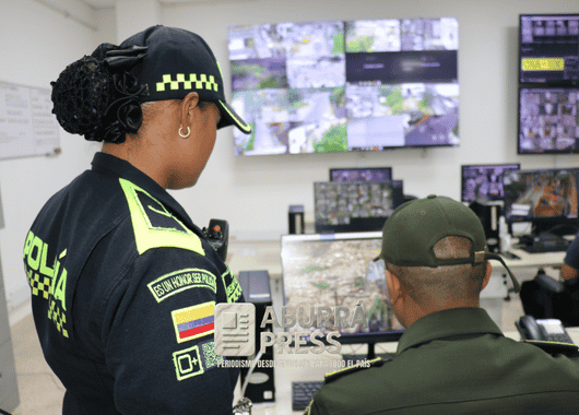 Más seguridad en La Estrella: comerciantes podrán conectar sus cámaras al sistema departamental de vigilancia