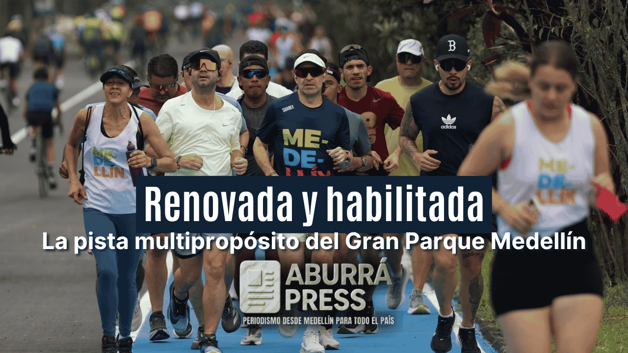 Medellín habilita renovada pista de ciclismo y trote del Juan Pablo II